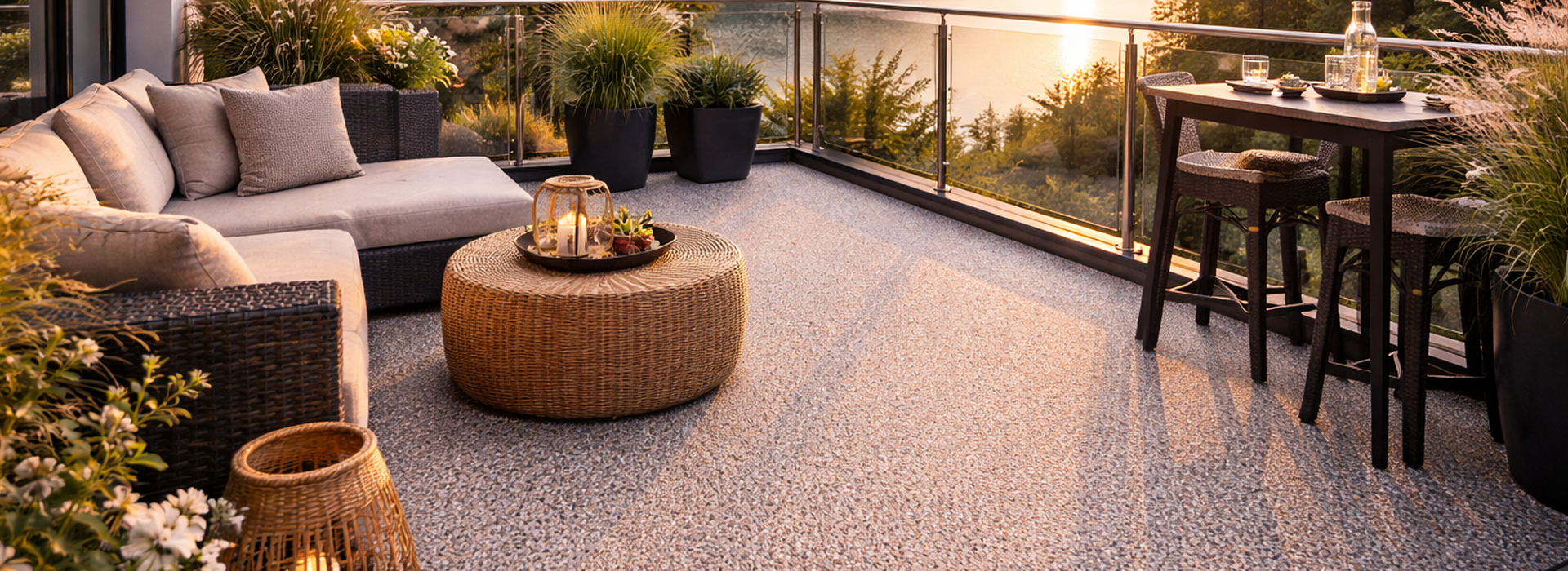 Steinteppich Detailansicht