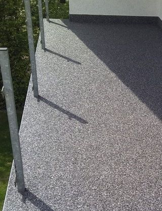 Steinteppich Terrasse Balkon